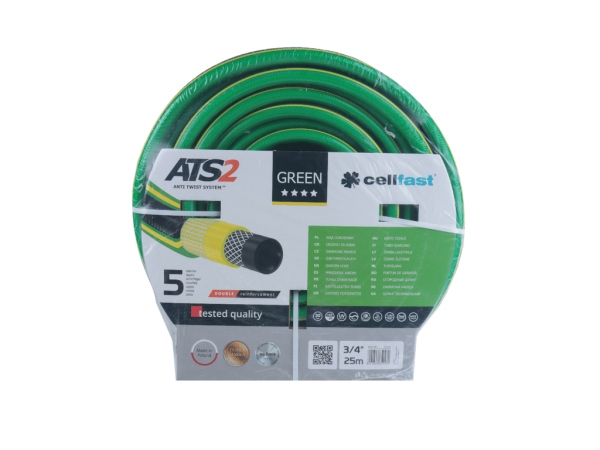 Шланг ПВХ 3/4 армированный GREEN 25 м