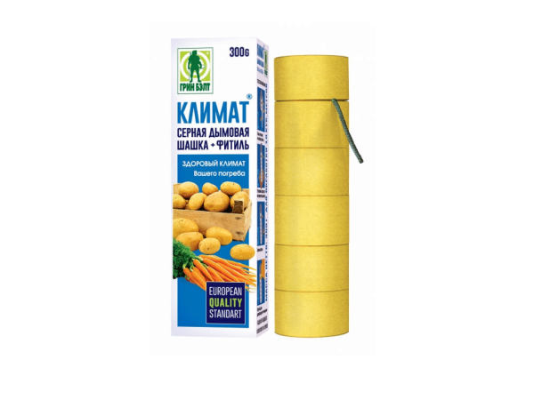 Серная дымовая шашка КЛИМАТ 300г