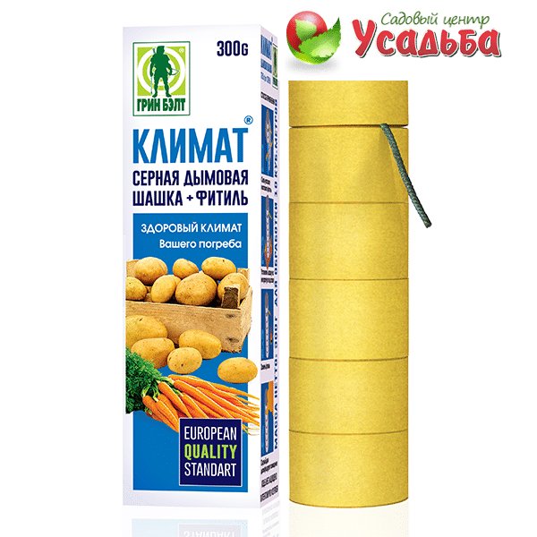 Серная дымовая шашка КЛИМАТ 300г